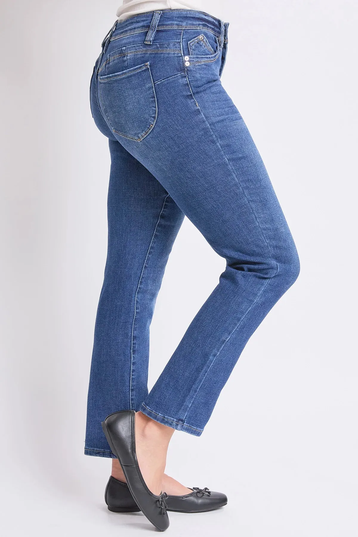 Curve Confidence High Rise Straight Jeans