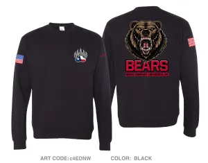 CUSTOM Bravo Company 188th MED BN Comfort Unisex Crewneck Sweatshirt - c4EDNW