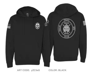 Dallas Police Dive Team Comfort Unisex Hooded Sweatshirt - yZC3eG