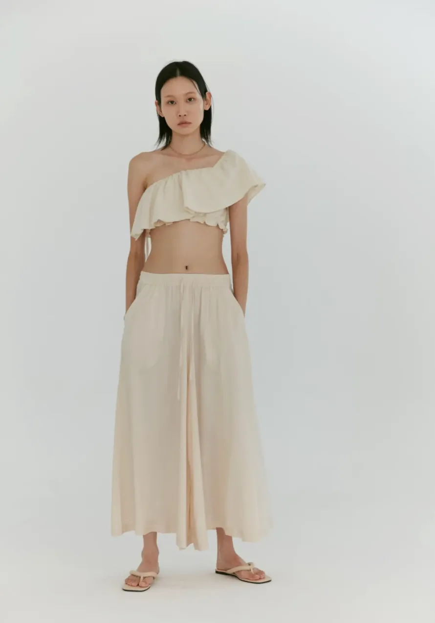 Dandelion Cotton Ruffle Top