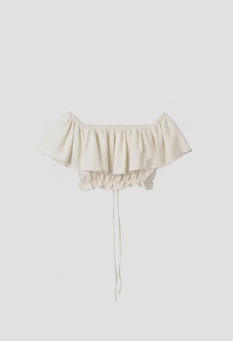 Dandelion Cotton Ruffle Top