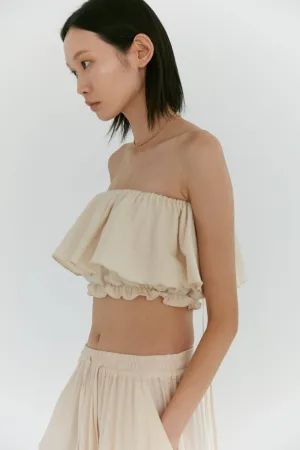 Dandelion Cotton Ruffle Top