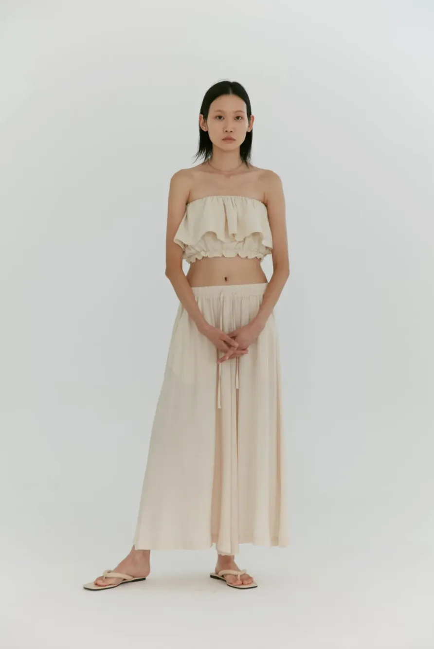 Dandelion Cotton Ruffle Top