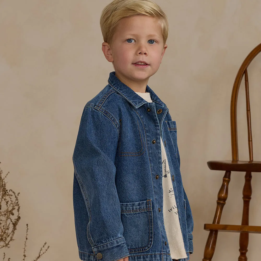 Denim Chore Jacket | Indigo