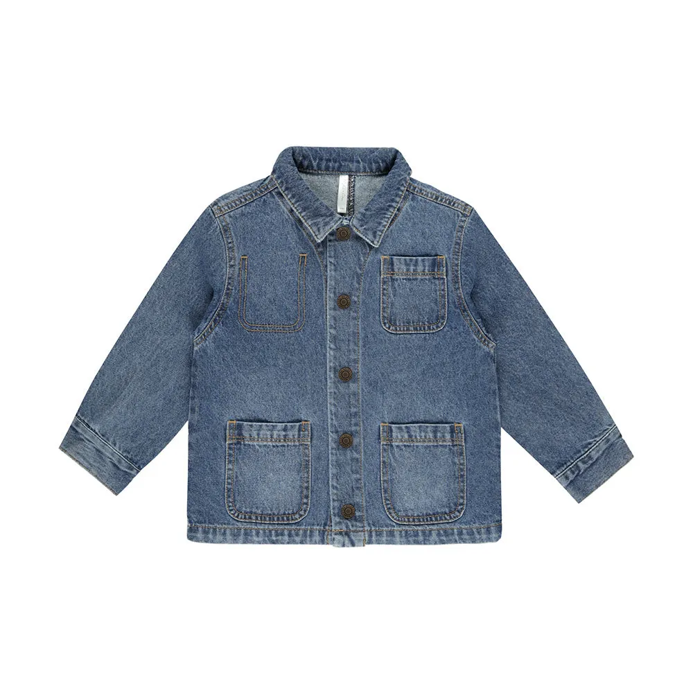 Denim Chore Jacket | Indigo