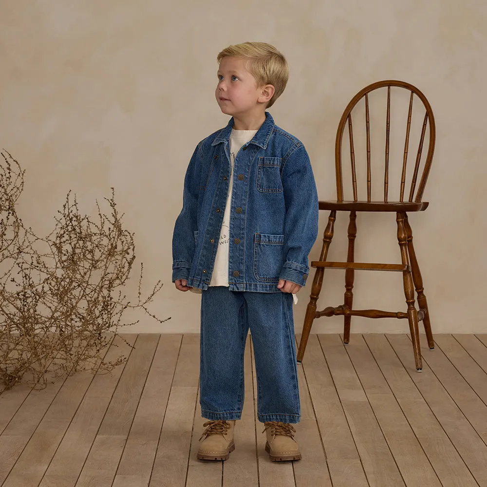 Denim Chore Jacket | Indigo