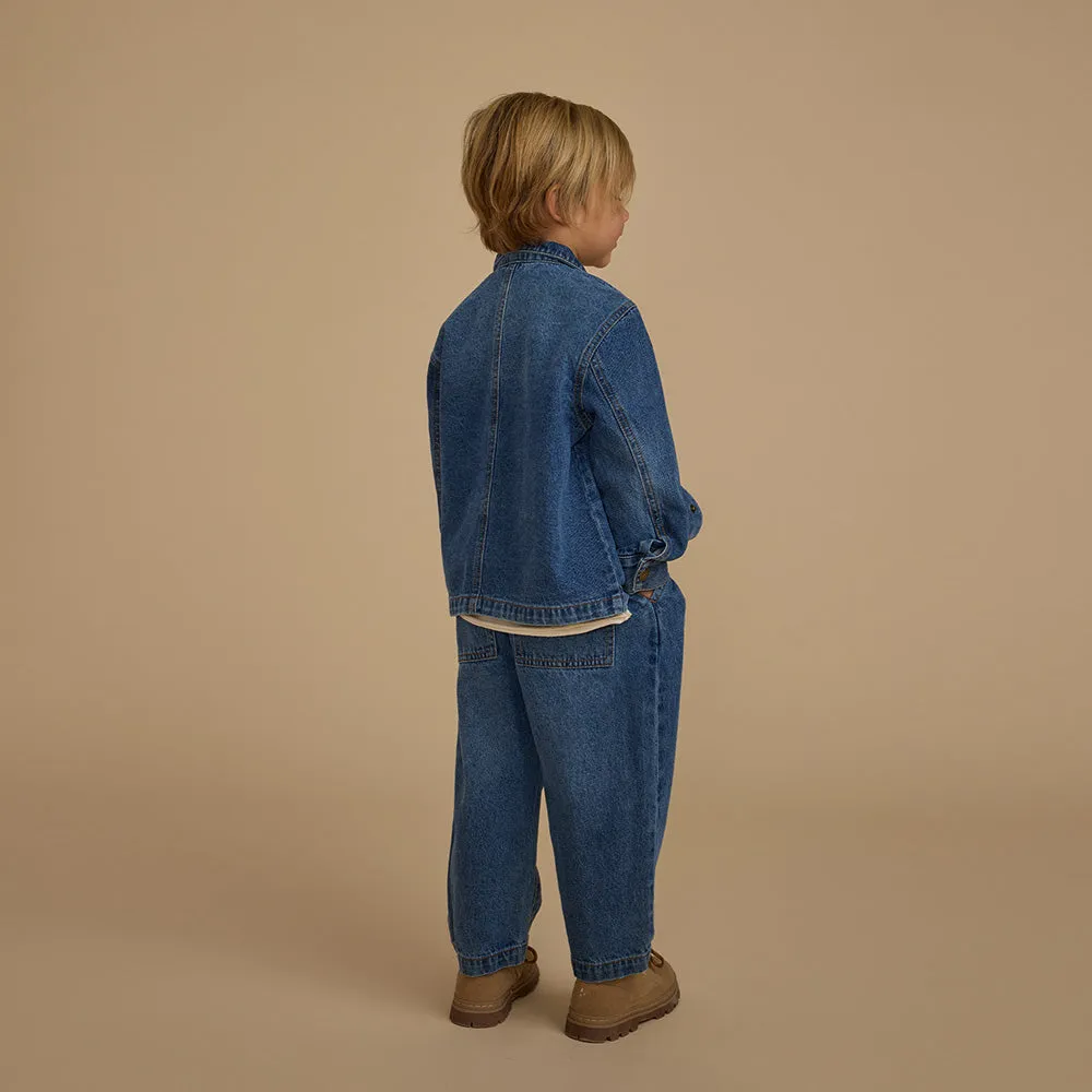 Denim Chore Jacket | Indigo