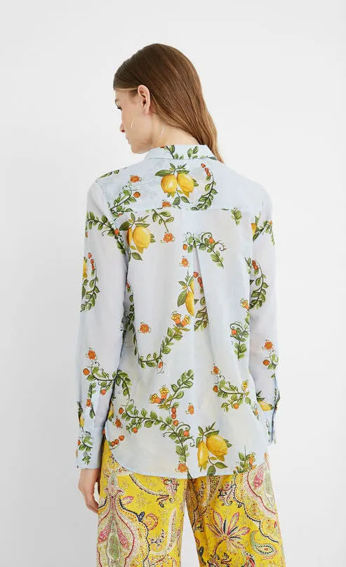 Desigual Cotton Lemons Shirt