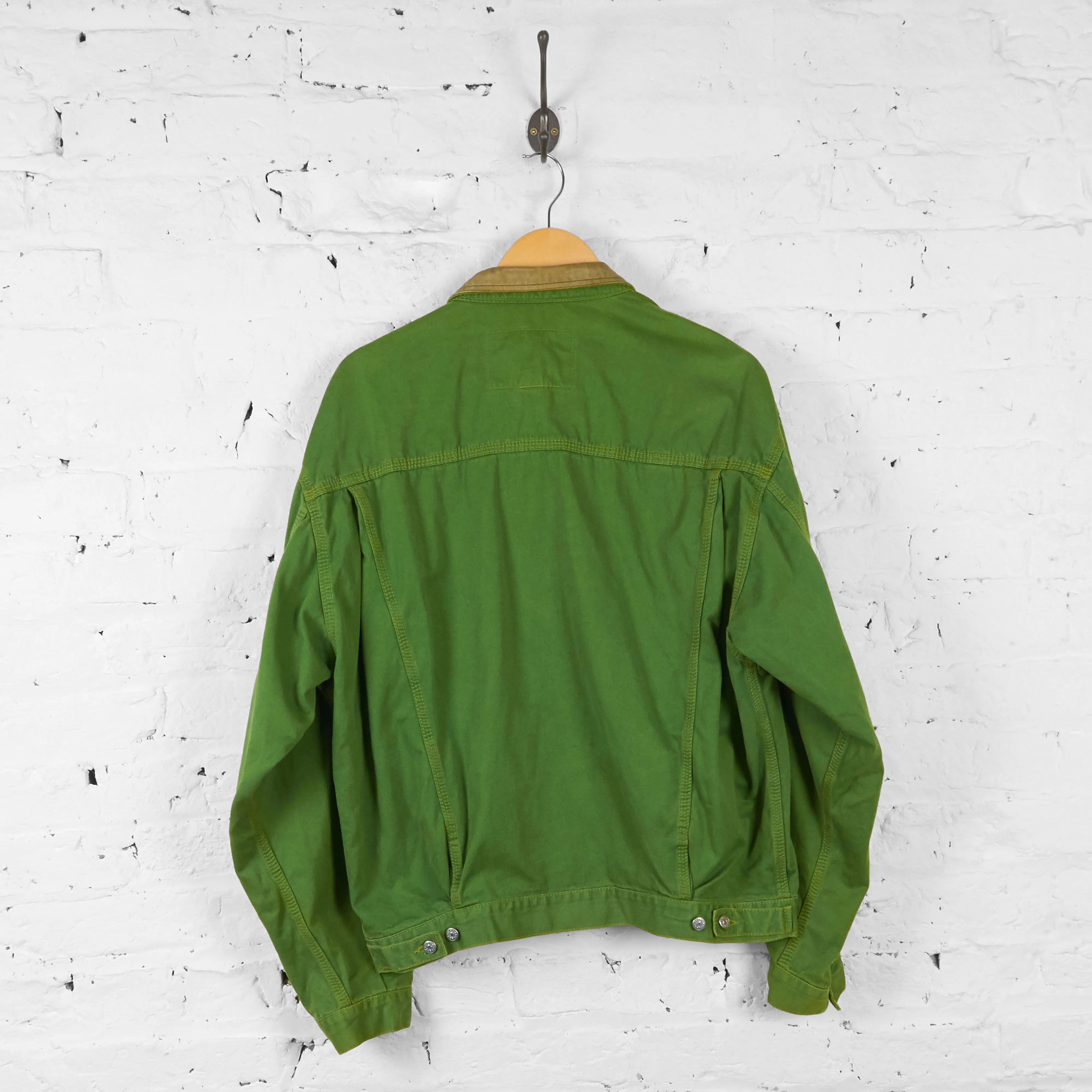 Diesel Industry Denim Jacket - Green - XL