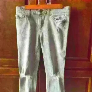 DL1961 Light Denim Straight Leg Jeans