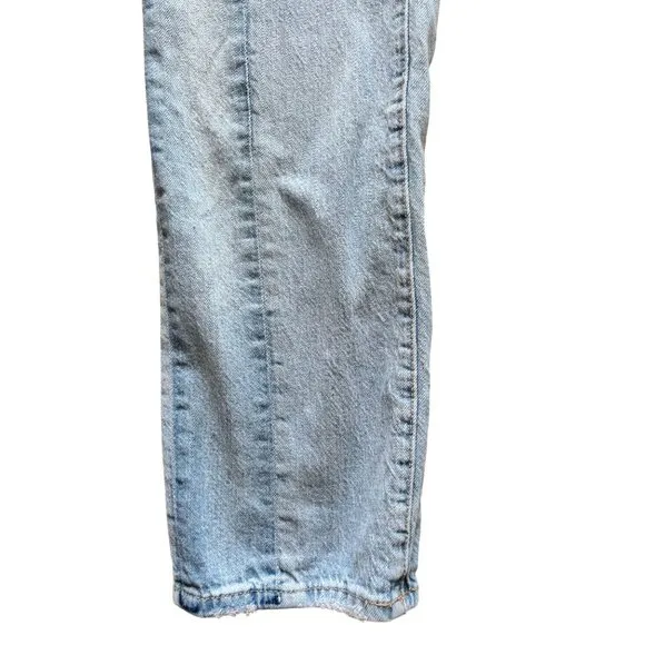 DL1961 Patti Straight Cropped Jeans Light Wash Size 24