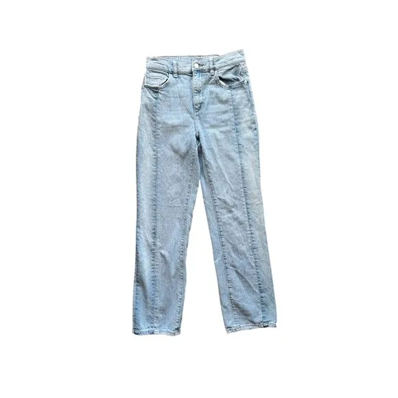 DL1961 Patti Straight Cropped Jeans Light Wash Size 24