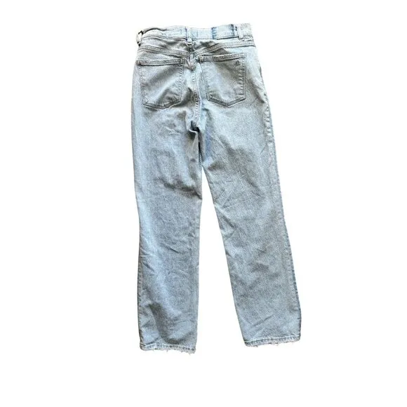 DL1961 Patti Straight Cropped Jeans Light Wash Size 24