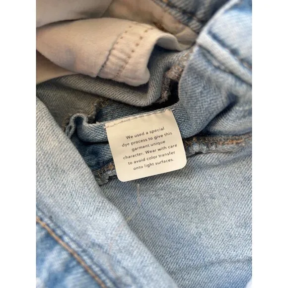 DL1961 Patti Straight Cropped Jeans Light Wash Size 24