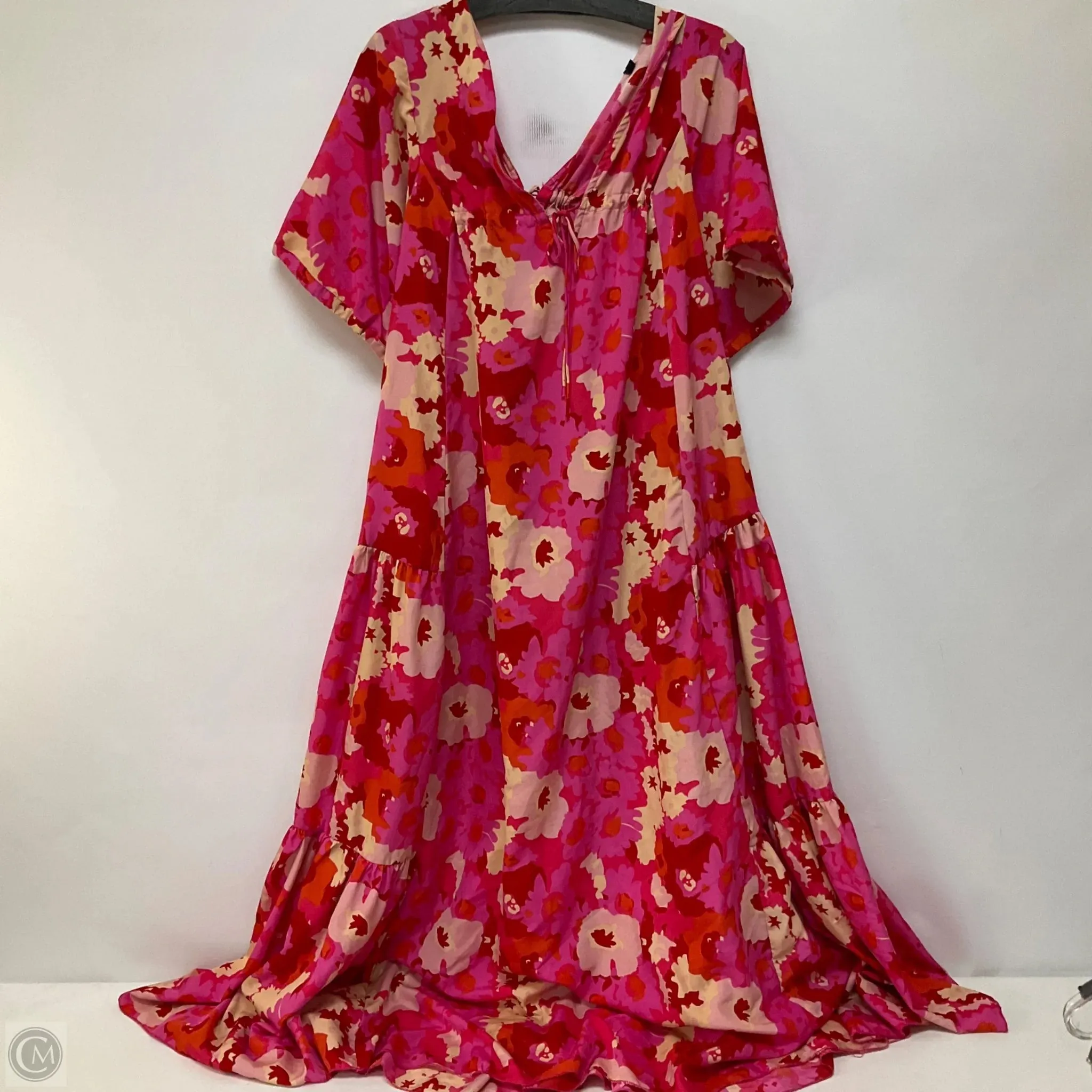 Dress Casual Maxi By Boohoo Boutique In Floral Print, Size: 4