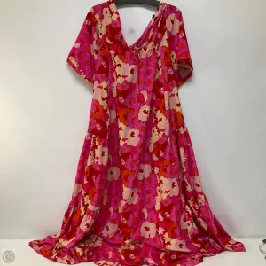 Dress Casual Maxi By Boohoo Boutique In Floral Print, Size: 4