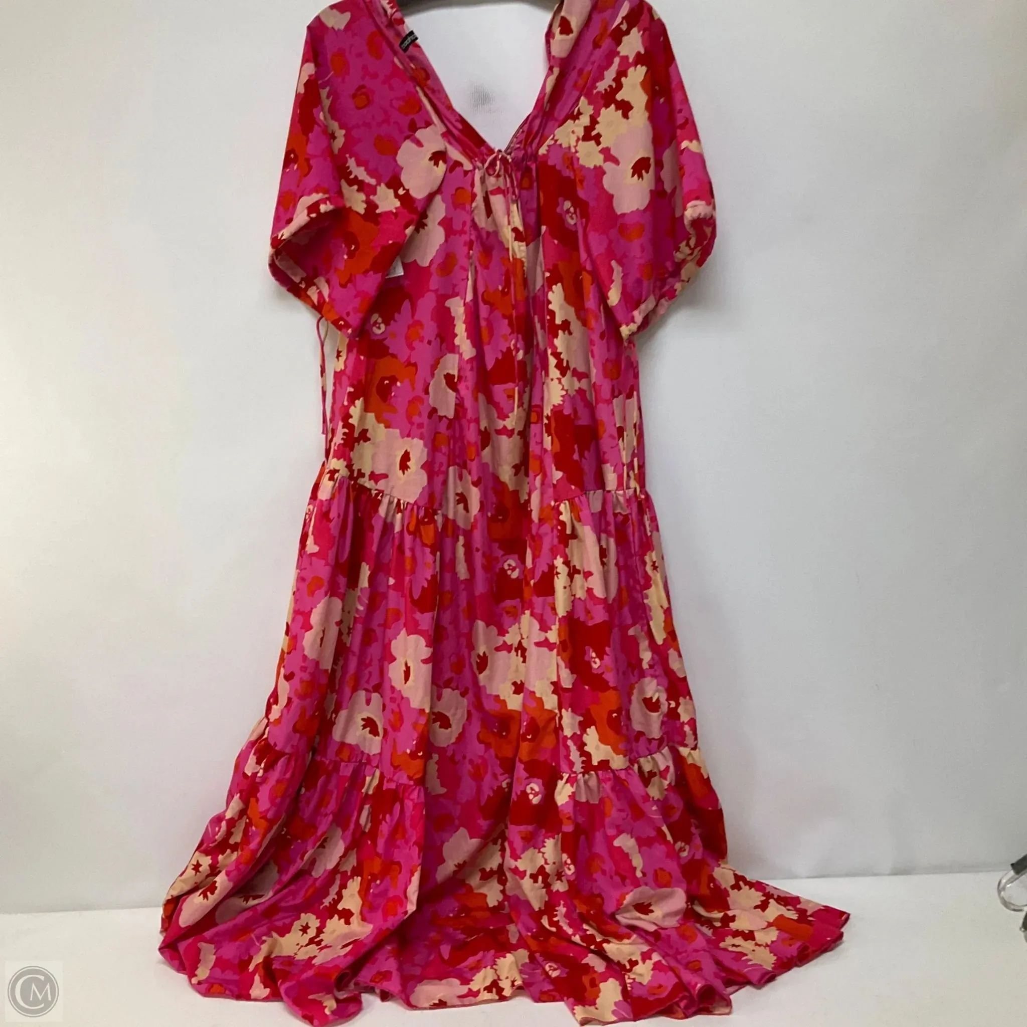 Dress Casual Maxi By Boohoo Boutique In Floral Print, Size: 4