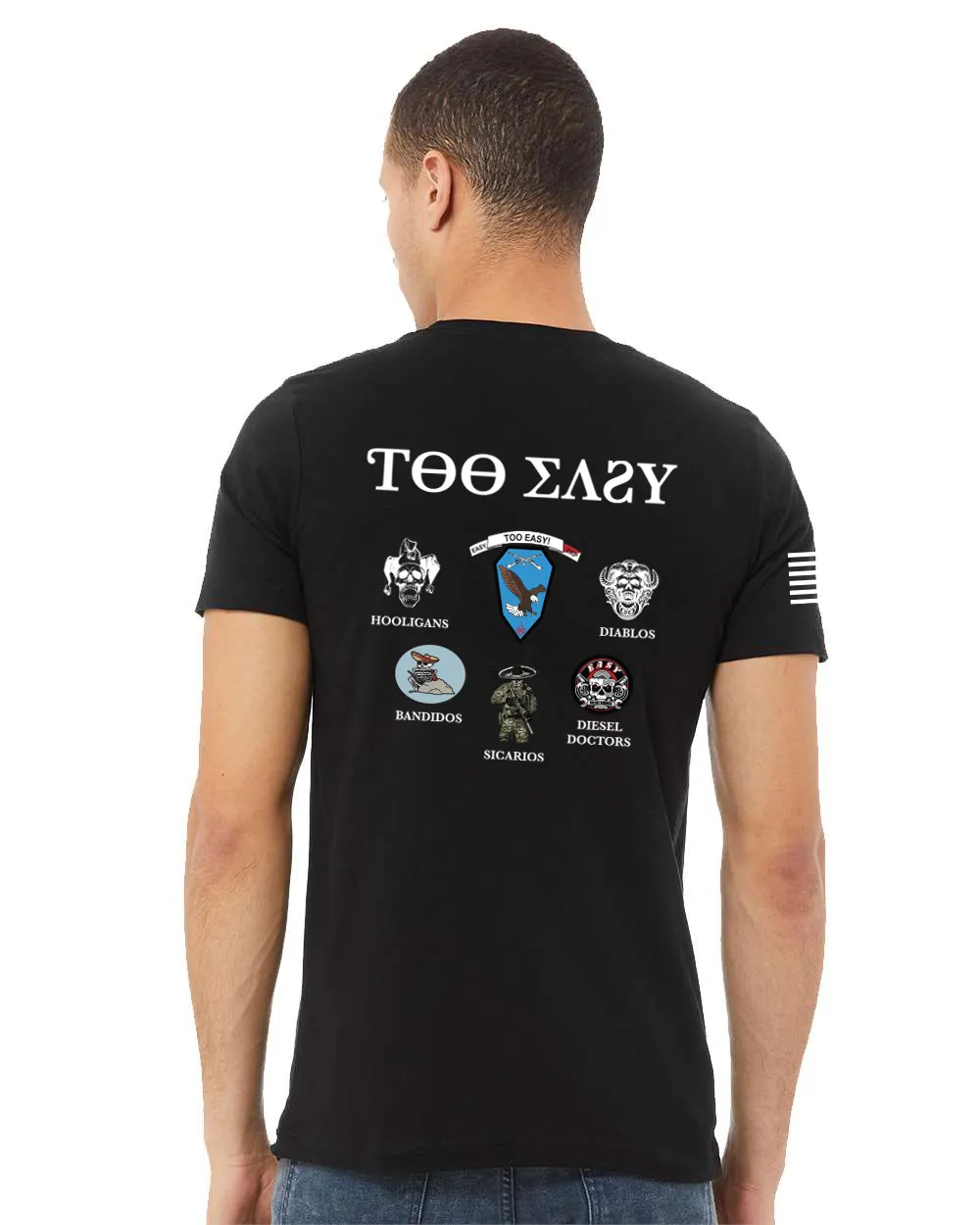 Easy Troop, 2/11 ACR Comfort Unisex Cotton SS Tee - b8X7eK