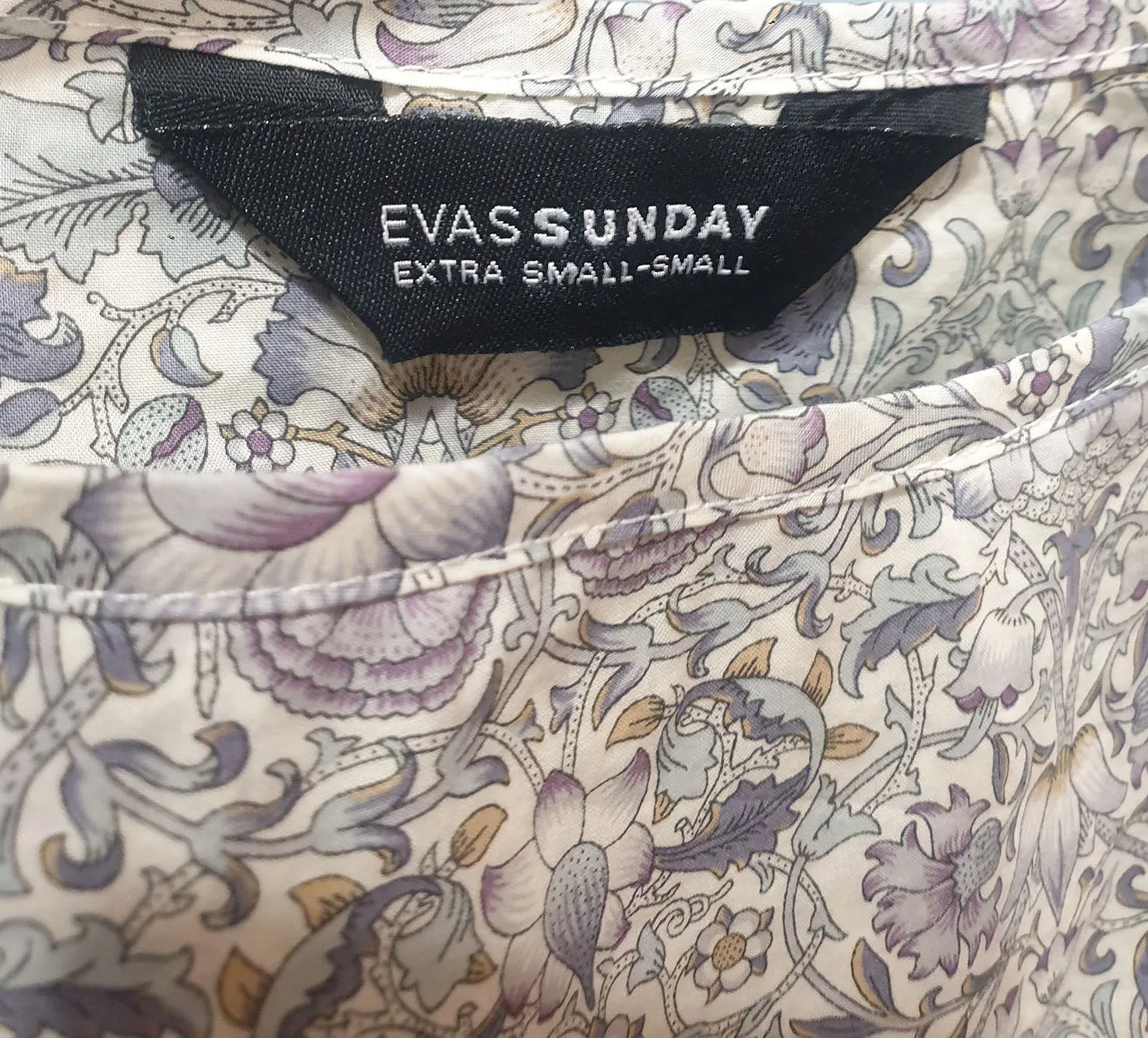 Evassunday cotton top size 10