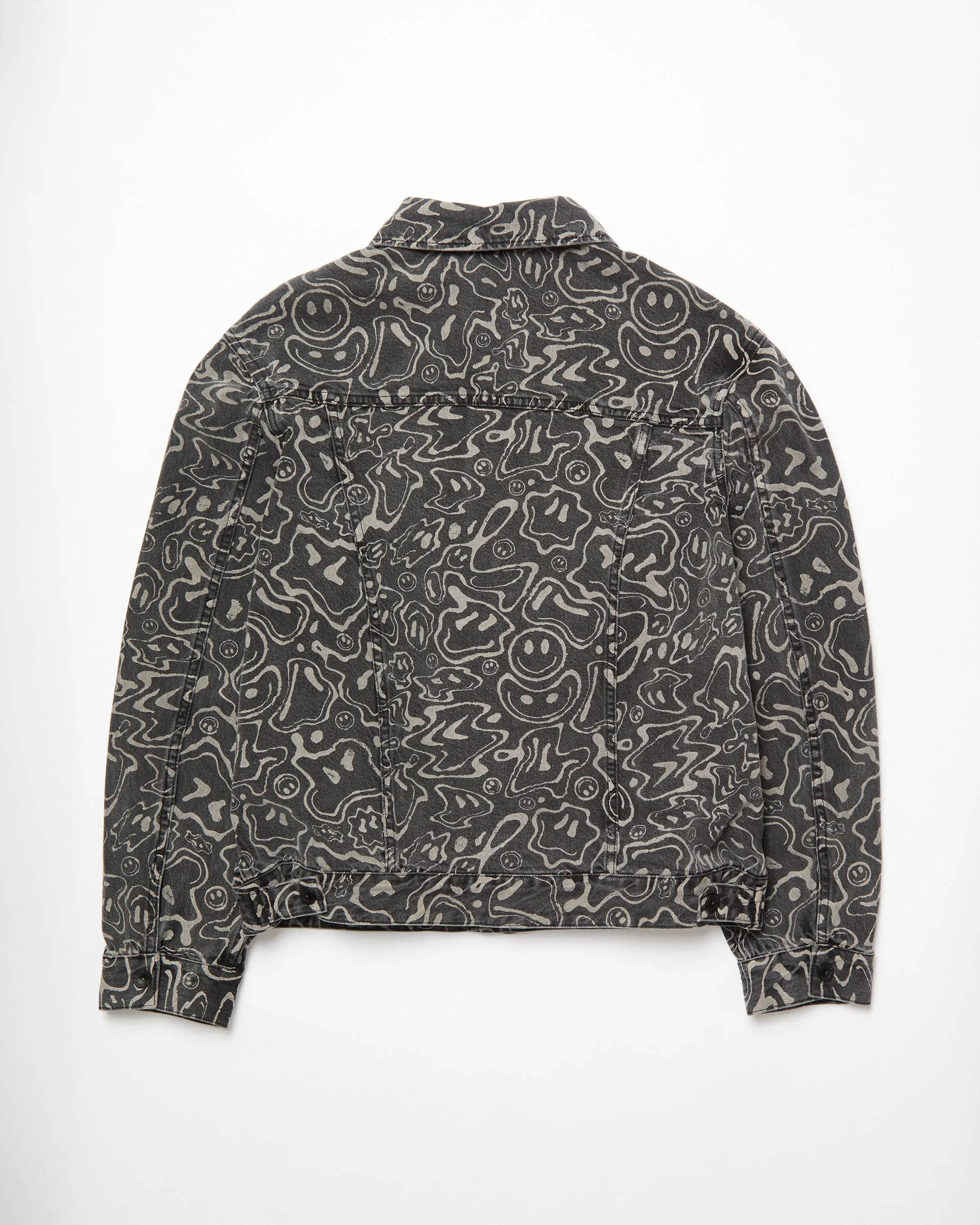 Filip Rygalski Denim Jacket - BLACK PRINT