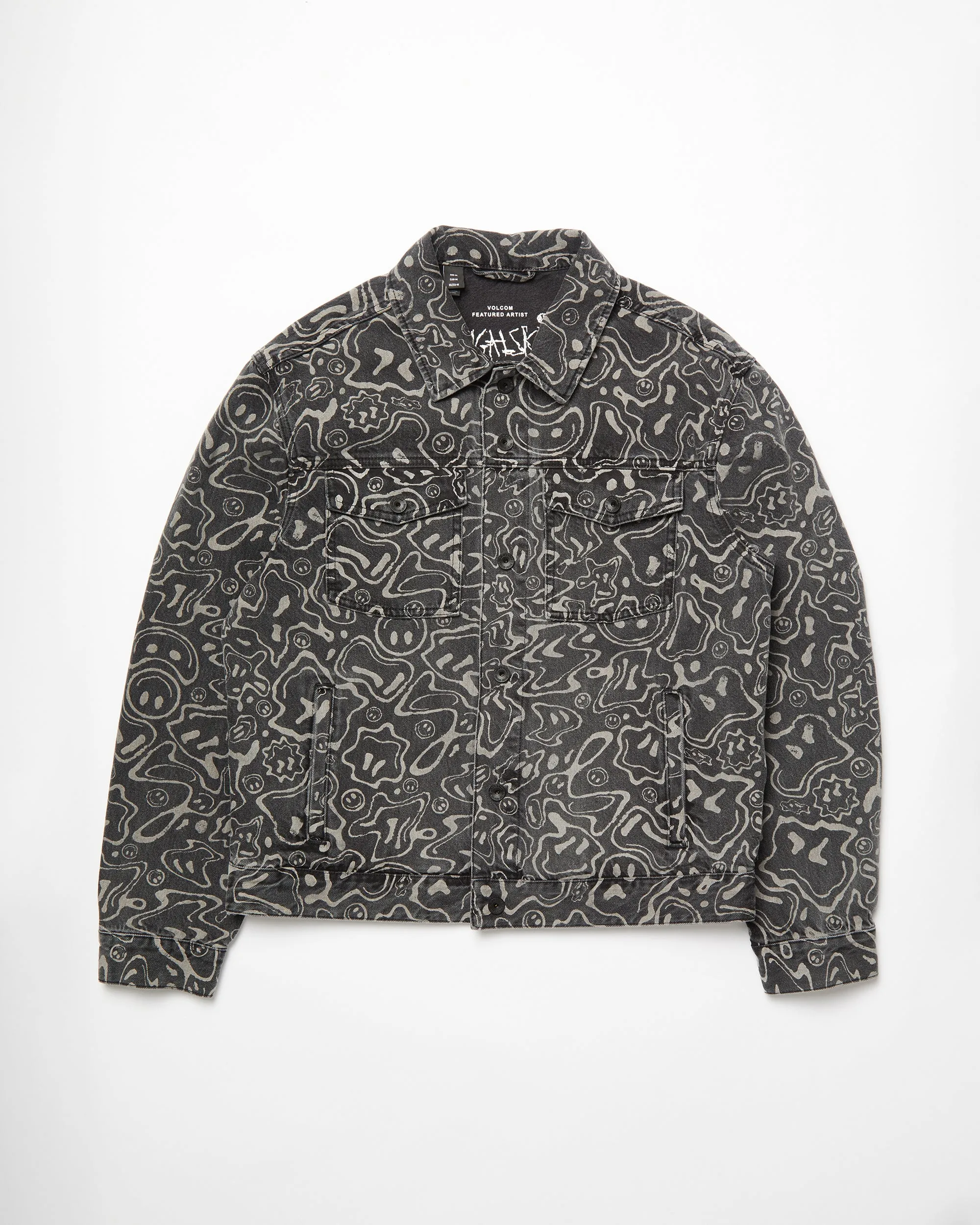 Filip Rygalski Denim Jacket - BLACK PRINT
