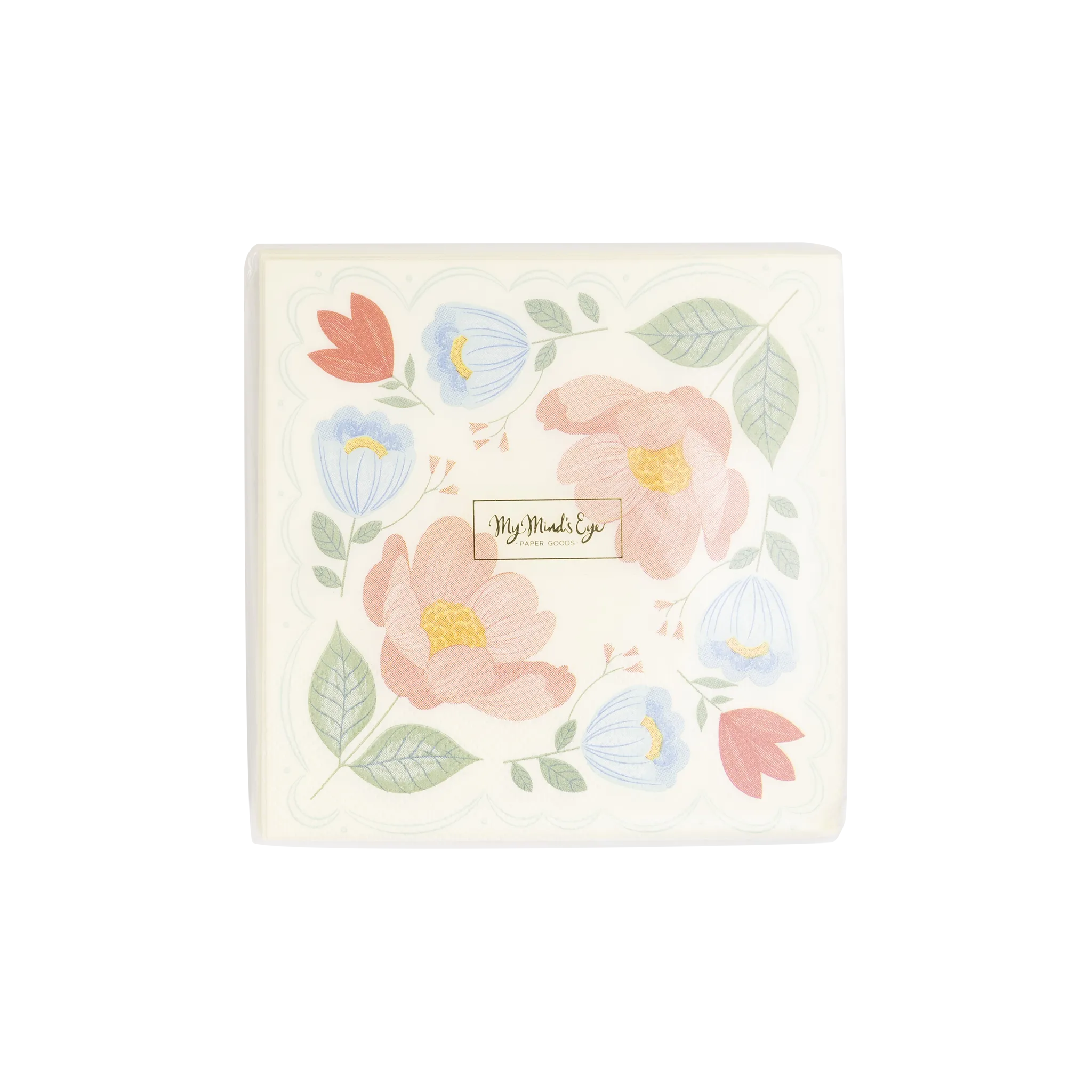 Floral Cocktail Napkins