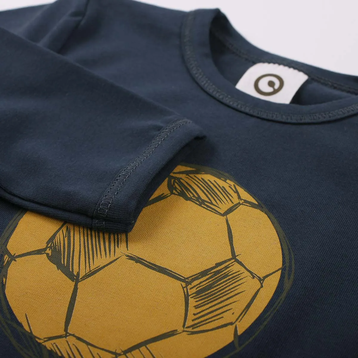 Football Print Long Sleeve T-Shirt - Baby