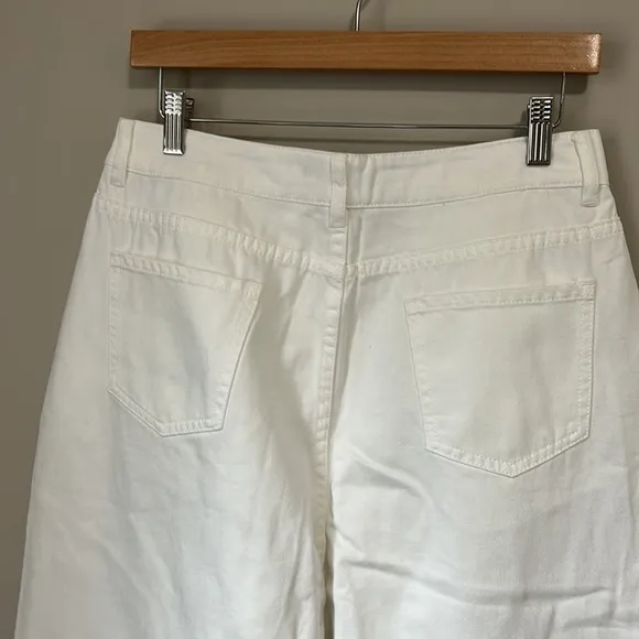 GENERATION LOVE LYNN DENIM Boyfriend Jean Pant White Sz M NEW
