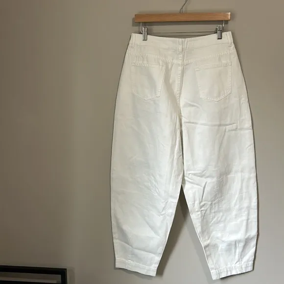GENERATION LOVE LYNN DENIM Boyfriend Jean Pant White Sz M NEW