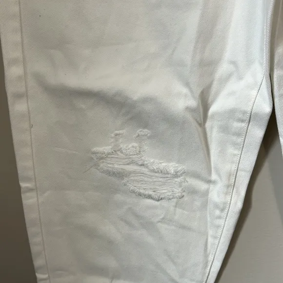 GENERATION LOVE LYNN DENIM Boyfriend Jean Pant White Sz M NEW