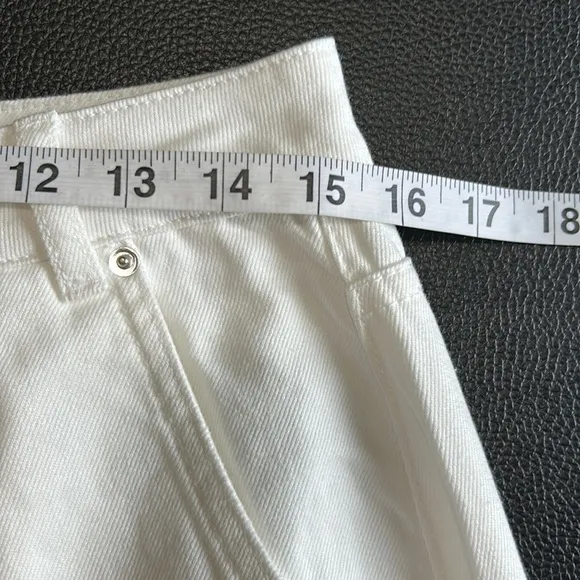 GENERATION LOVE LYNN DENIM Boyfriend Jean Pant White Sz M NEW