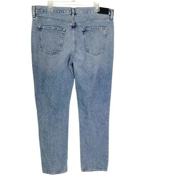 Goldsign Cotton Denim High Rise Straight Leg Jeans Size 32 NWT