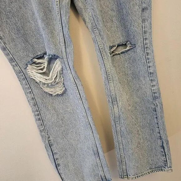 GOOD AMERICAN 90s Icon High Rise Straight Leg Jeans
