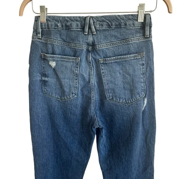Good American Good Boy Double Slit Jeans, Size 6/28