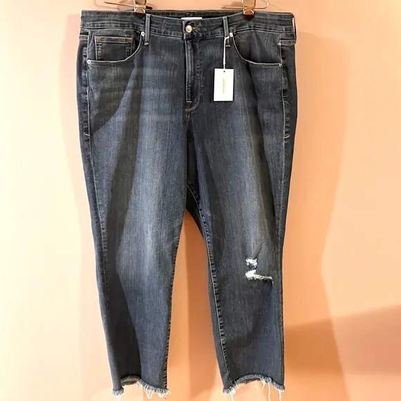 Good American Good Straight Jeans