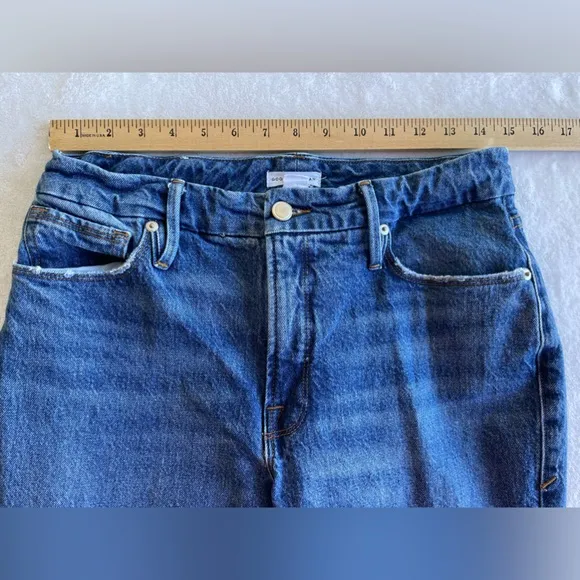 Good American high rise denim jeans