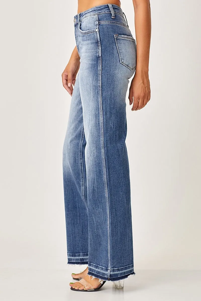 Got You On My Mind Risen Wide Leg Jeans