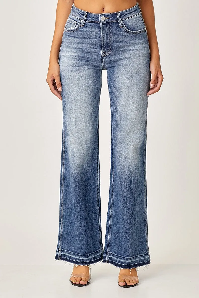 Got You On My Mind Risen Wide Leg Jeans