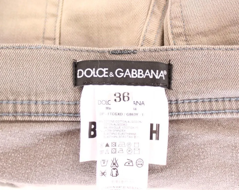 Gray BOYISH Boyfriend Stretch Jeans