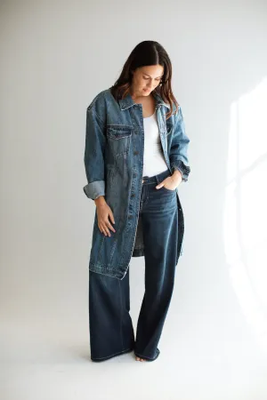 Haidyn Denim Long Jacket