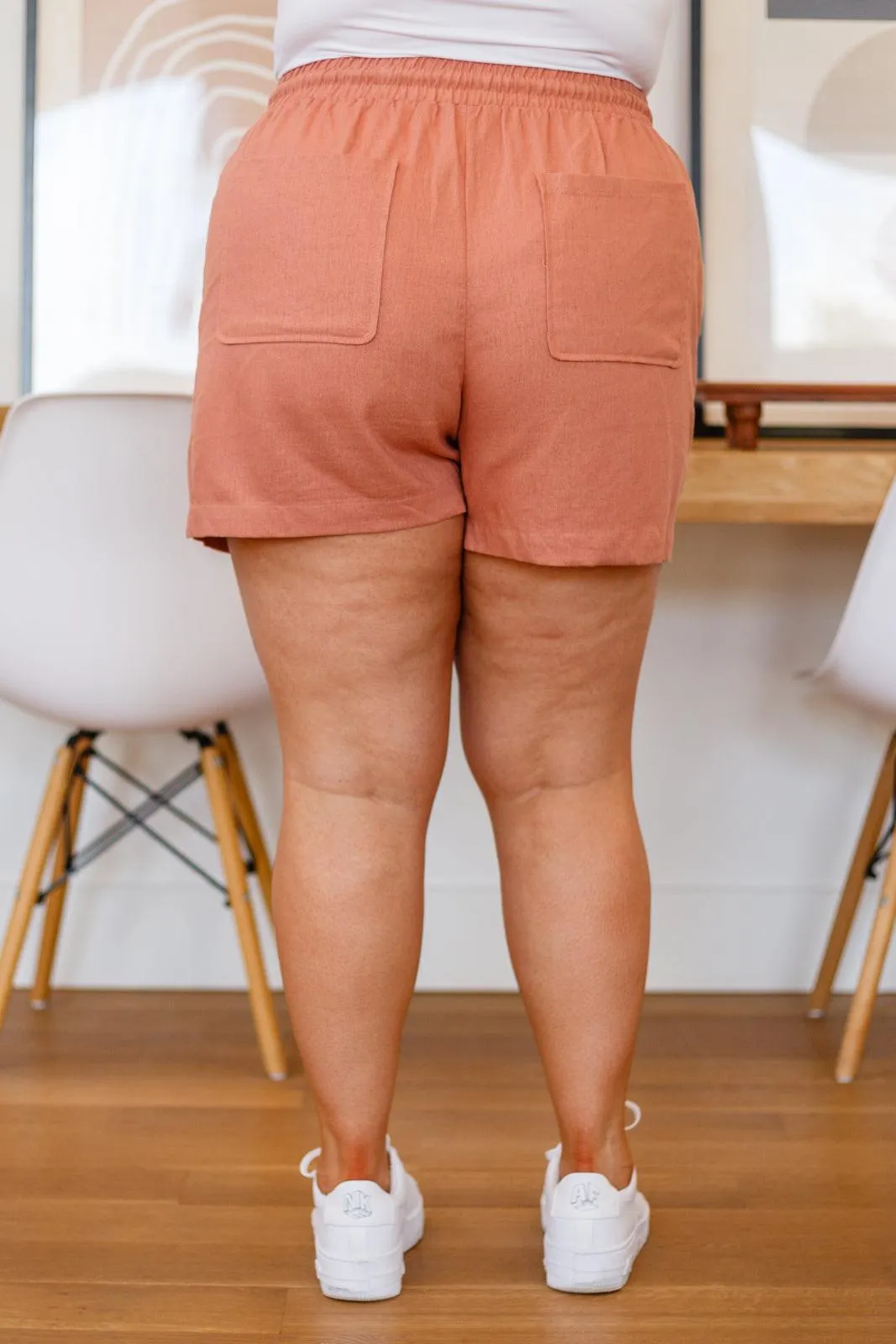 Hazel Blues® | Roadmap To Love Shorts in Marsala