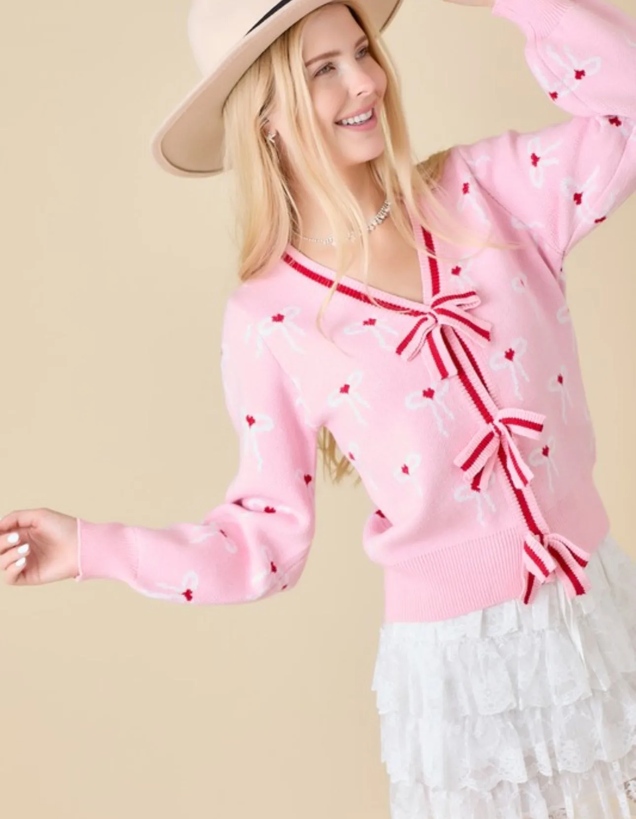 Hearts and Bows Cardigan
