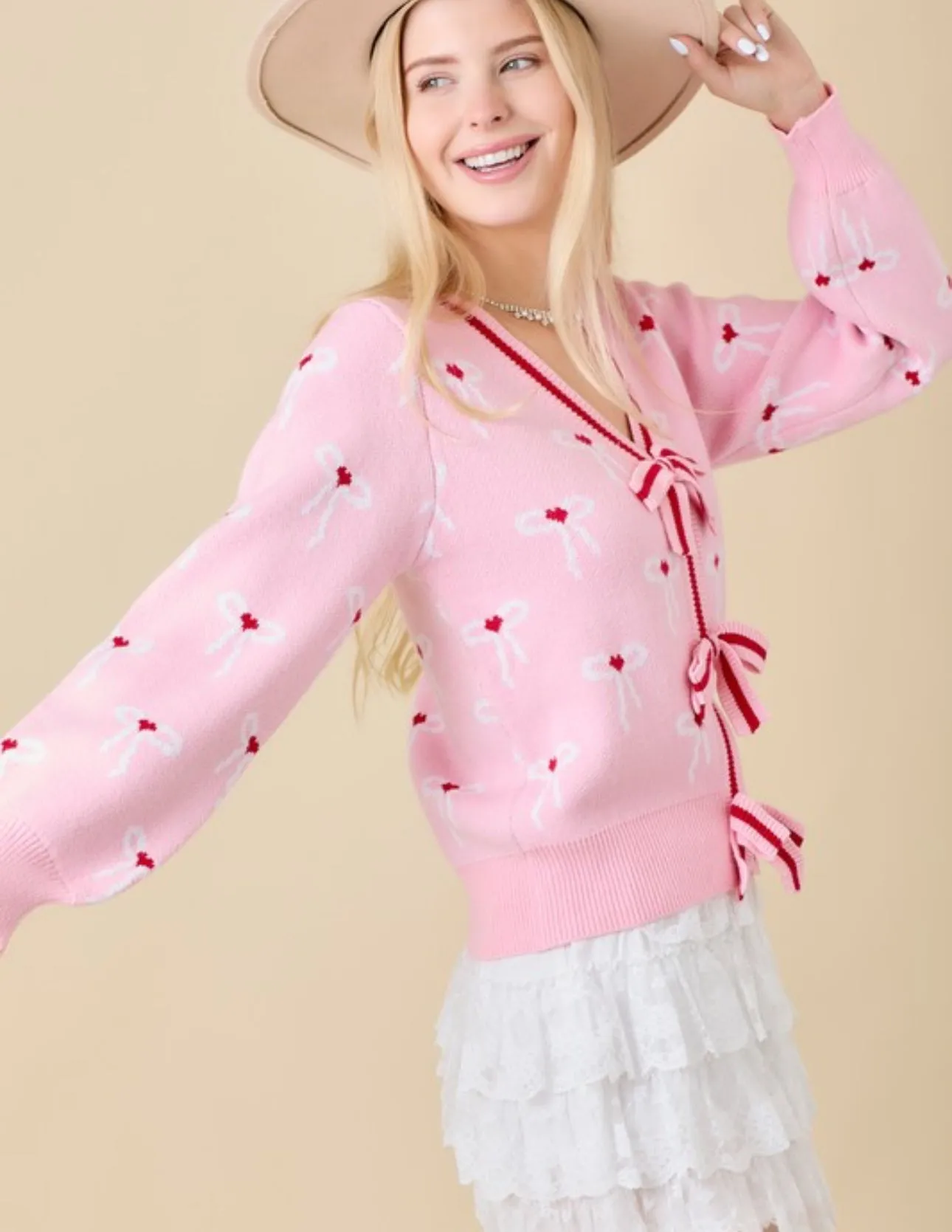 Hearts and Bows Cardigan
