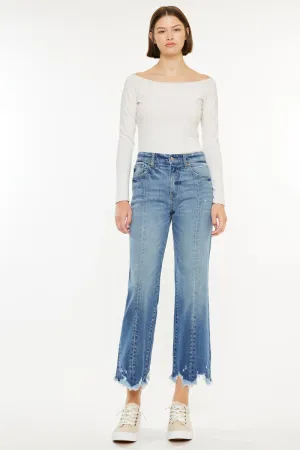 Hellen High Rise Straight Leg Jeans