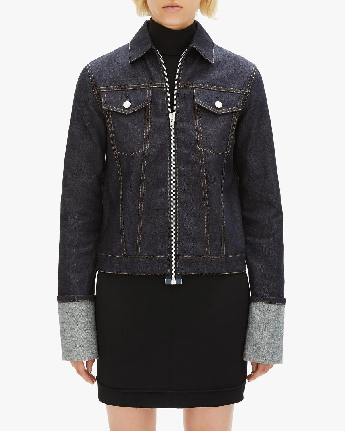 Helmut Lang Denim Zip Jacket
