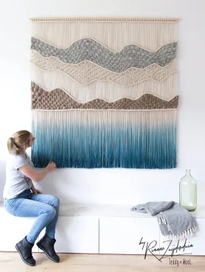 High Tops Hand Woven Macrame Wall Hanging XXL