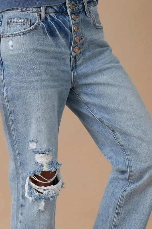 Insane Gene ROLLED UP BOYFRIEND JEANS
