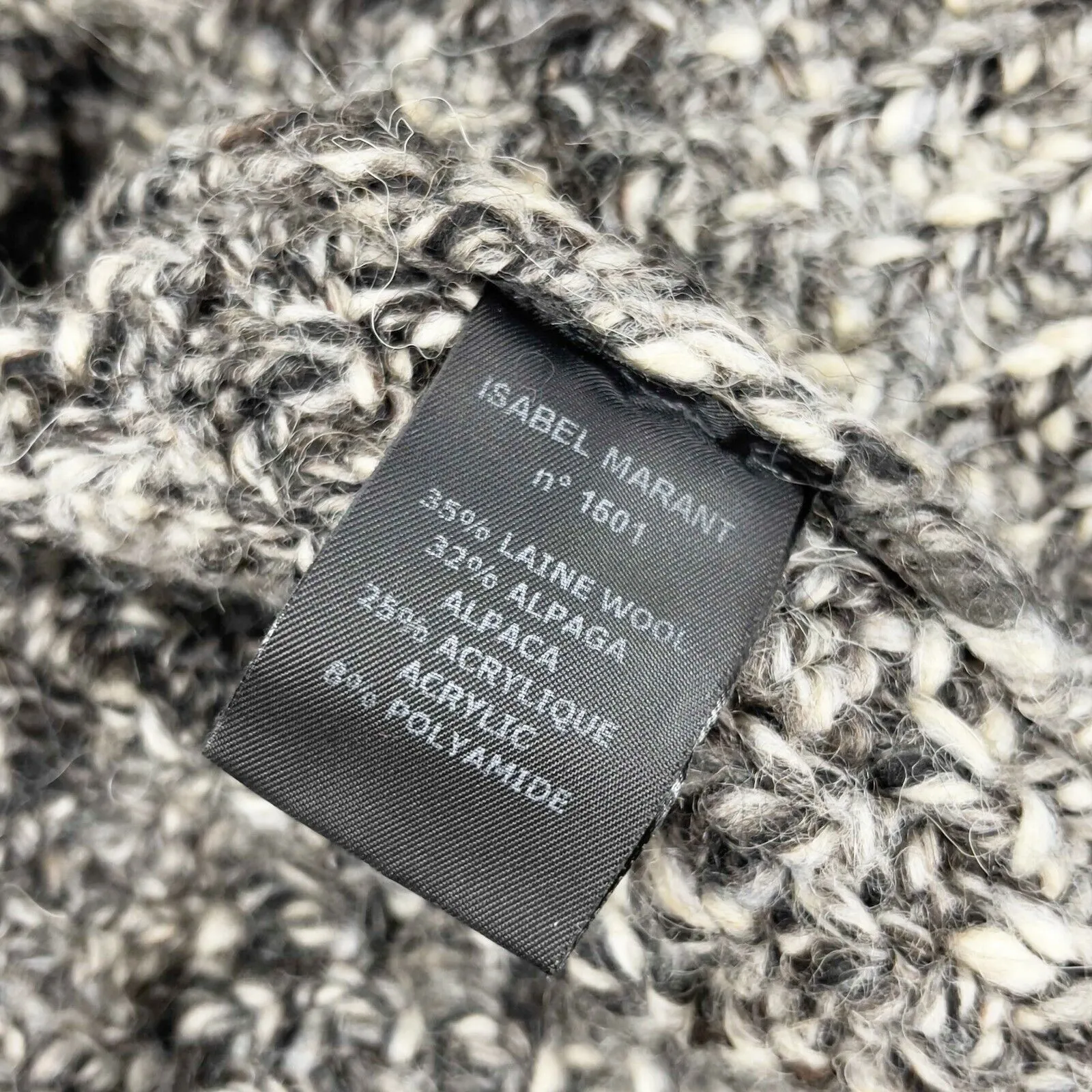 Isabel Marant Etoile - Wyoming Alpaca Wool Sweater Pullover - 36 US S
