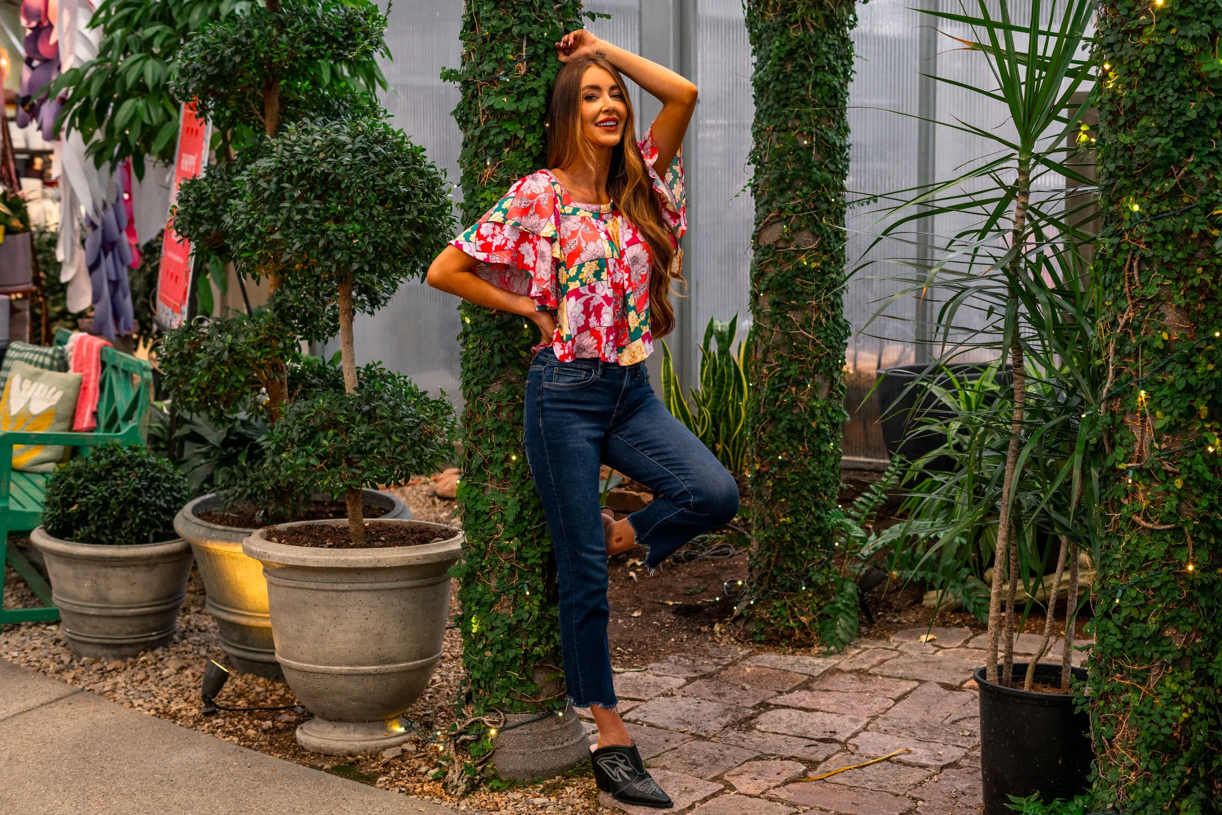 Issue Free Mid Rise Slim Straight Regular & Plus Sizes