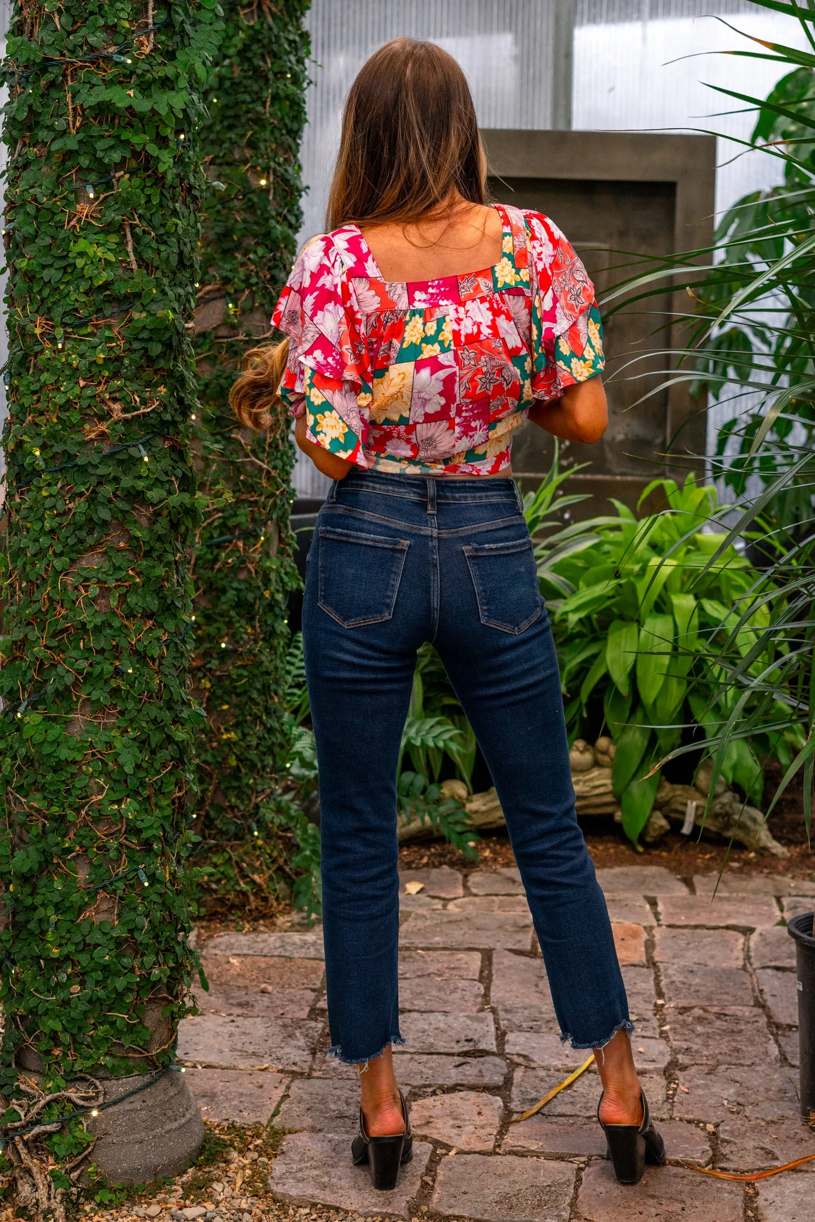 Issue Free Mid Rise Slim Straight Regular & Plus Sizes